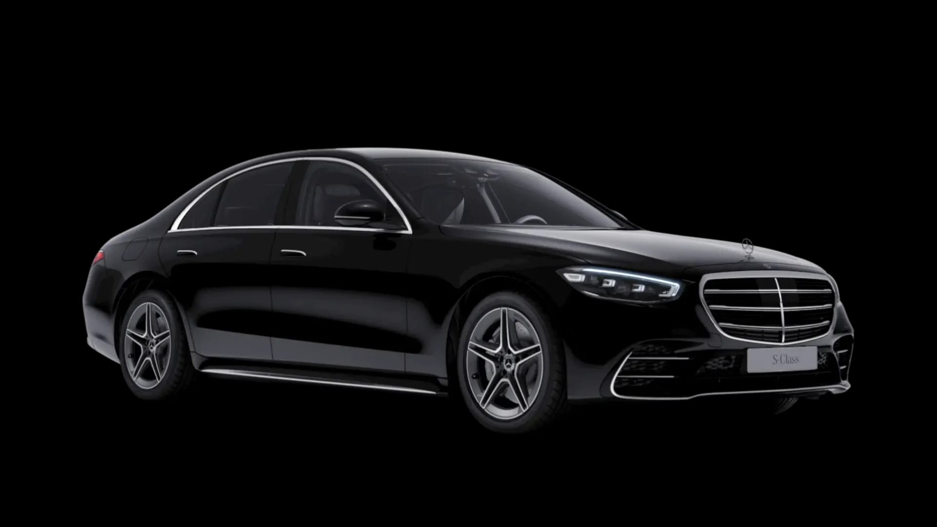 Mercedes S-Class luxury chauffeur hire vehicle